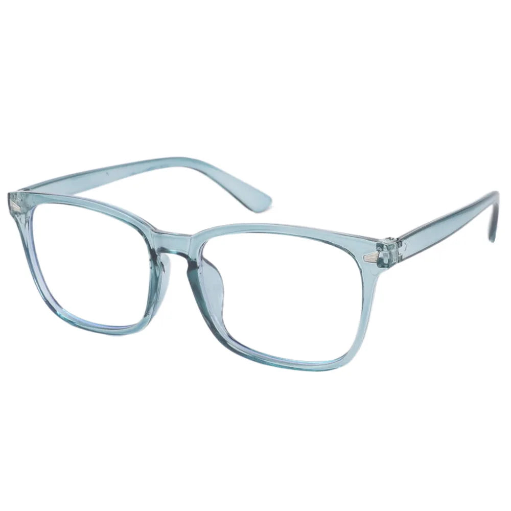 Lunettes Anti-Lumière Bleue Carrées Style Geek Unisexe